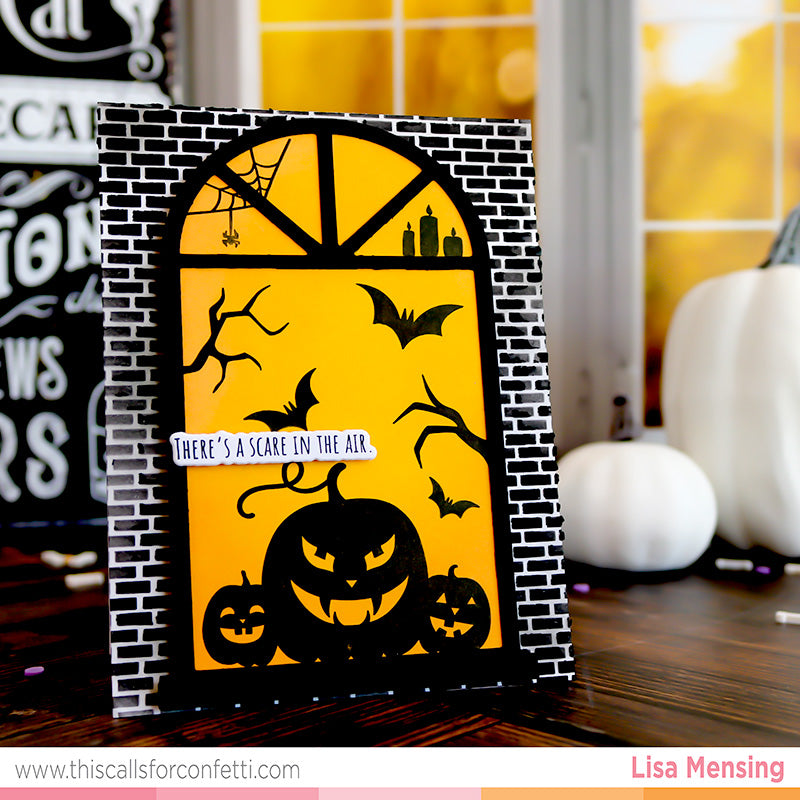 Windowscapes Halloween 6x8 Stamp Set