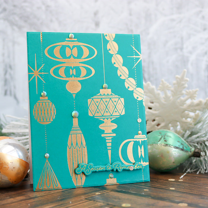 Press &amp; Foil Plates | Christmas Keepsakes