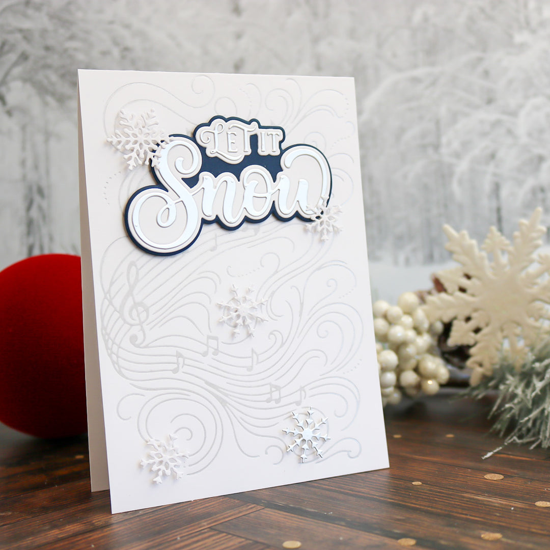 Metal Craft Die | Let It Snow