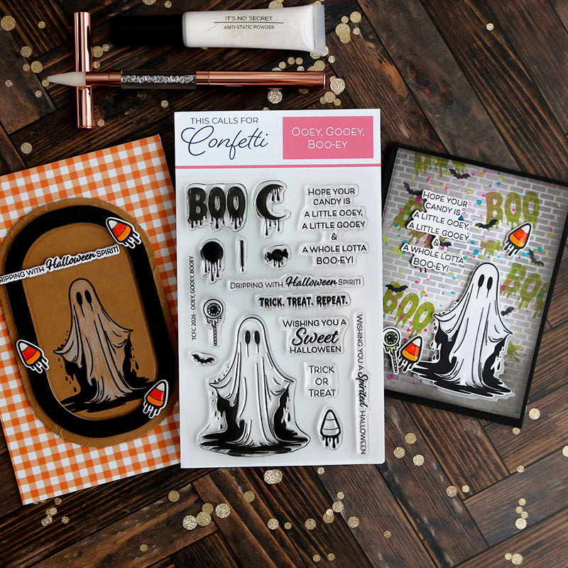 Stamp Set | Ooey, Gooey, Boo-ey 4x6 Stamp Set