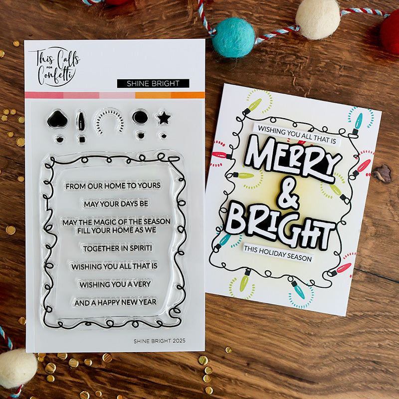 Shine Bright 4x6 Stamp Set