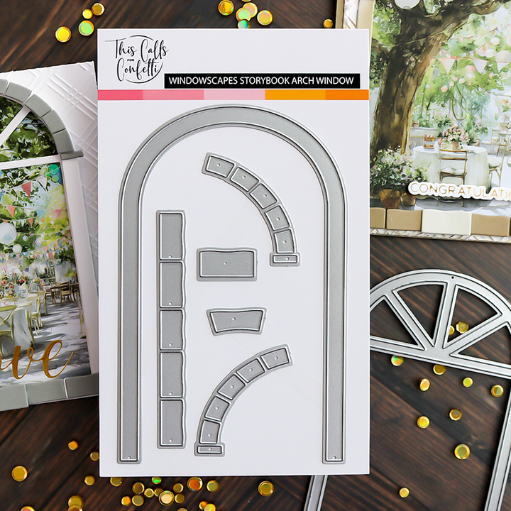 Metal Die| Windowscapes Storybook Arch